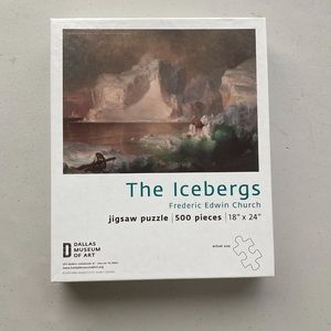 The Iceburgs 1,000 pc puzzle by Frédéric Edwin Church